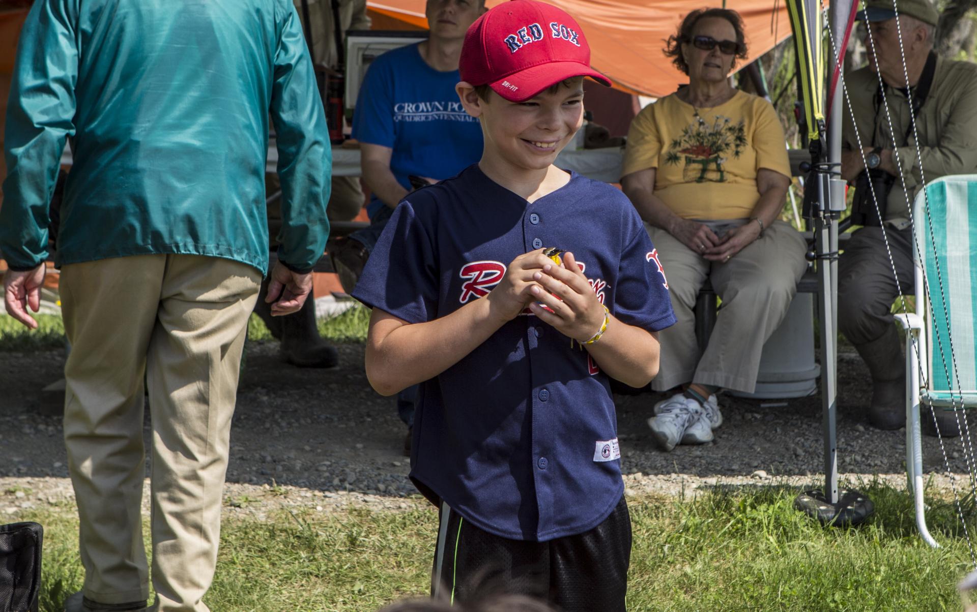 Children are welcome at the birding events.