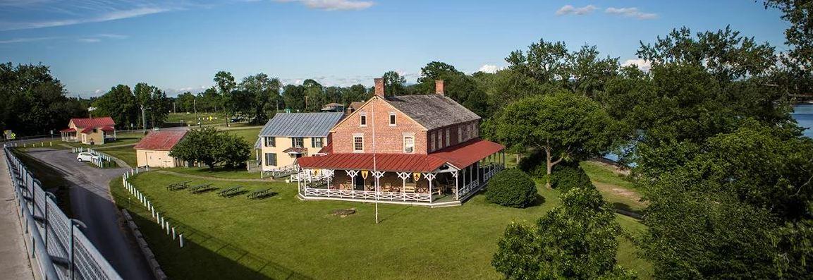 The toll house complex dates back to 1929 and the first bridge.