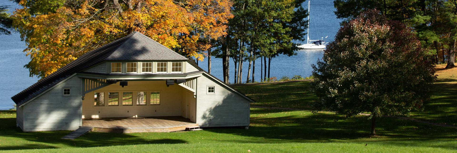 A lovely town on the shores of Lake Champlain.
