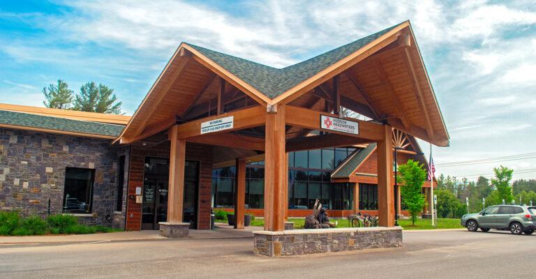 Entry way to Family Health at Lake Placid