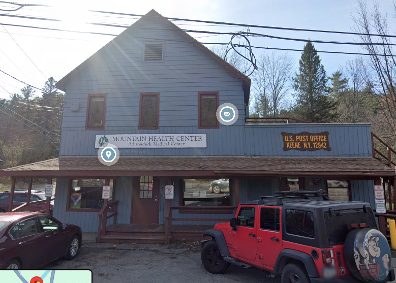 Exterior of the health center in keene