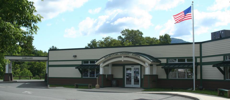 Entry way of the health center
