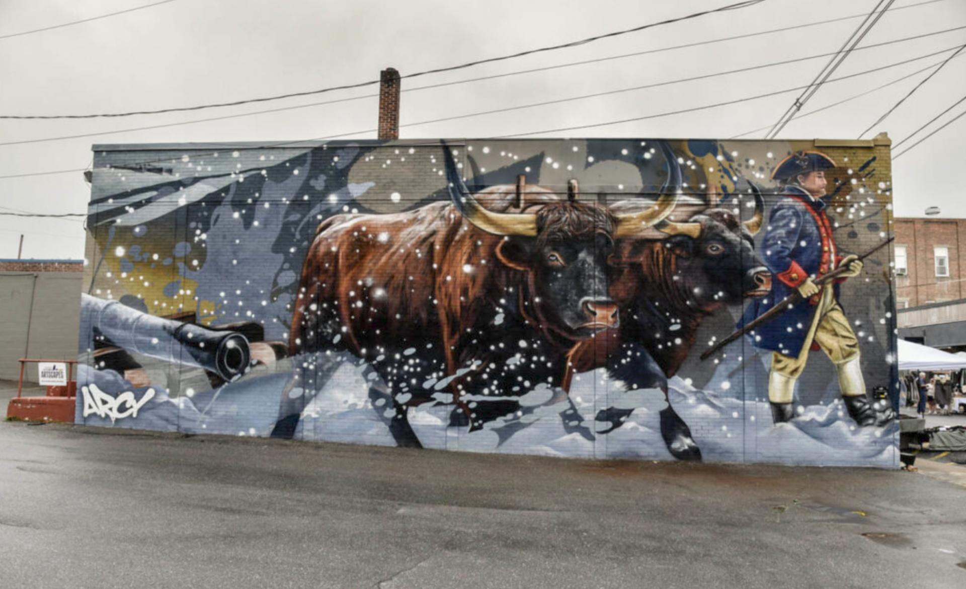 fort ticonderoa ox and soldier