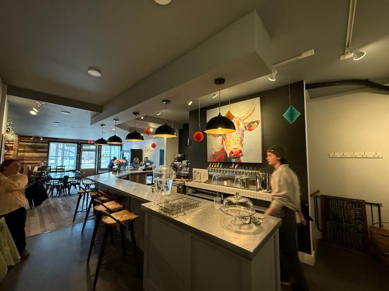 from kitchen