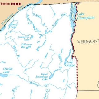 Proposed NY/VT border change